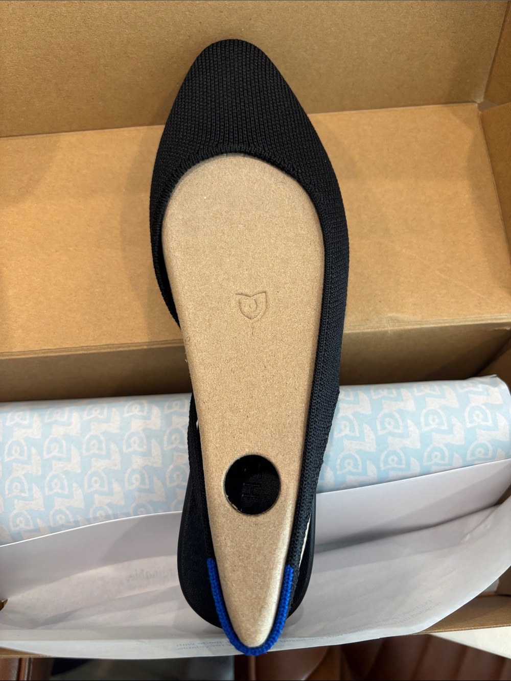 Rothy’s Ballet Flat in Black